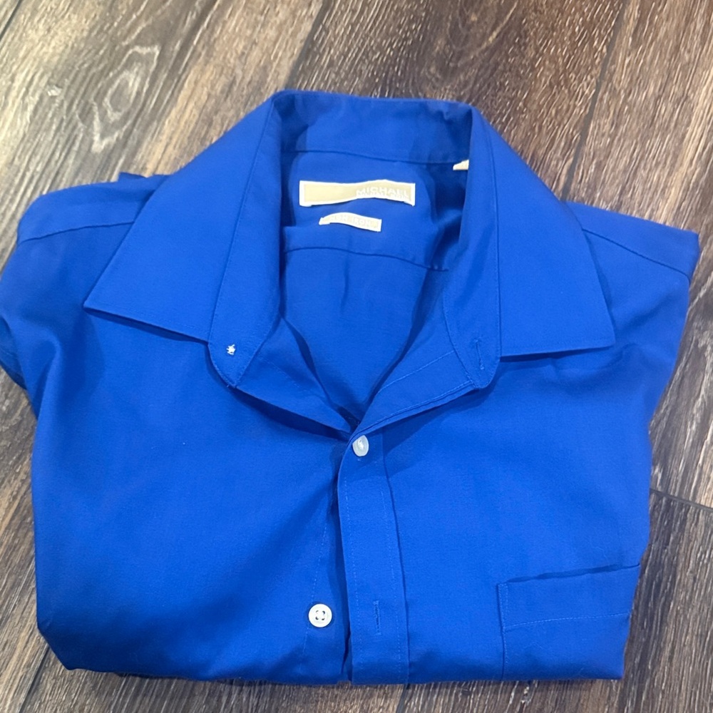 Men's Blue Dress Shirt Michael Kors
